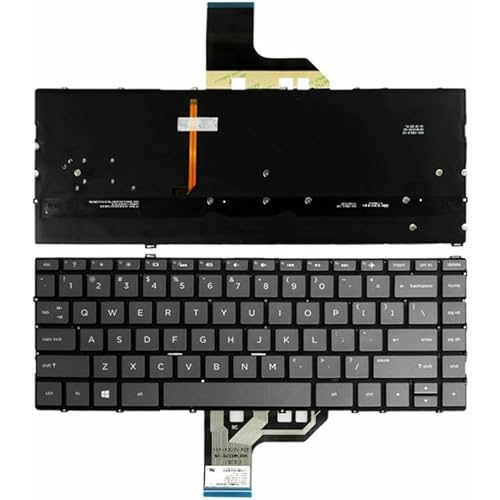 ZLALISA Brown US -Version Laptop -Tastatur von ZLALISA