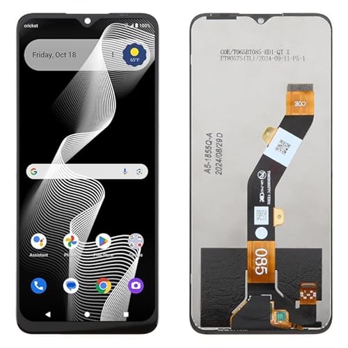 ZLALISA Für Cricket Magic 2 5G 2024 U655AC LCD-Bildschirm mit Digitizer, komplette Montage, schwarz ZLALISA Für Cricket Magic 2 5G 2024 U655AC LCD-Bildschirm mit Digitizer, komplette Montage, schwarz von ZLALISA