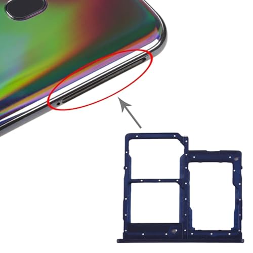 ZLALISA Für Galaxy A-Serie Teile für Galaxy A40 SIM-Kartenfach + SIM-Kartenfach + Micro-SD-Kartenfach ZLALISA Für Galaxy A-Serie Teile für Galaxy A40 SIM-Kartenfach + SIM-Kartenfach + Micro-SD-Kartenfach von ZLALISA