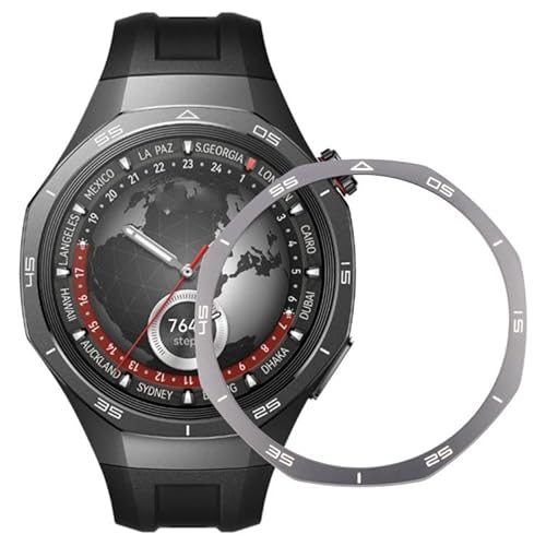 ZLALISA Für Huawei Watch GT 5 Pro, 46 mm Zeitskala, Zifferblatt (schwarz) von ZLALISA