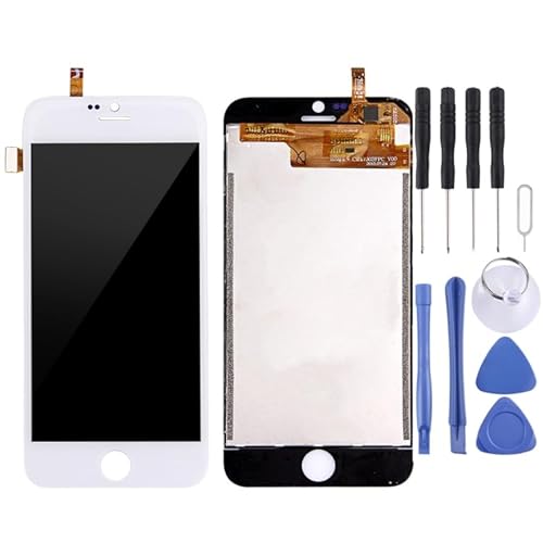 ZLALISA Handy Ersatzteile LCD Bildschirm für Blackview Ultra A6 mit Digitizer Vollmontage (Weiß) Mobile Displays von ZLALISA