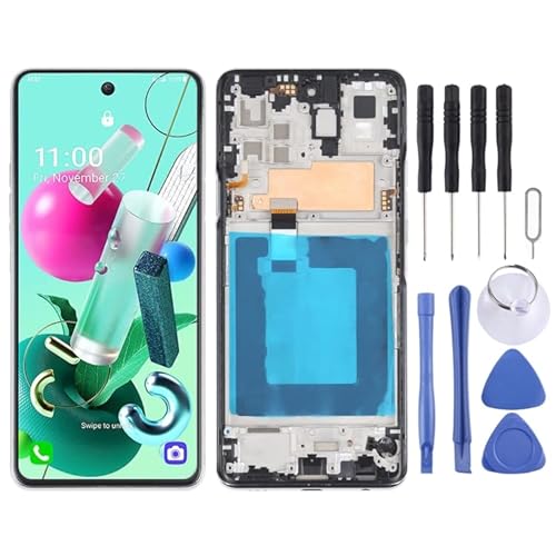 ZLALISA Handy Ersatzteile LCD Bildschirm für LG Q92 5G Digitizer Vollmontage mit Rahmen Ersatzteile ZLALISA Handy Ersatzteile LCD Bildschirm für LG Q92 5G Digitizer Vollmontage mit Rahmen Ersatzteile von ZLALISA