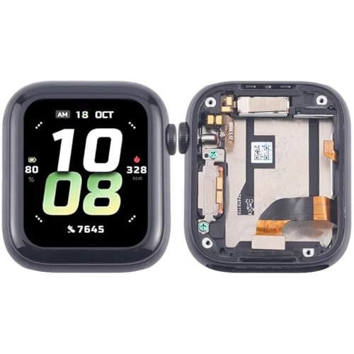 ZLALISA LCD-Bildschirm-Digitizer für Honor Watch 5, komplette Montage mit Rahmen, schwarz von ZLALISA