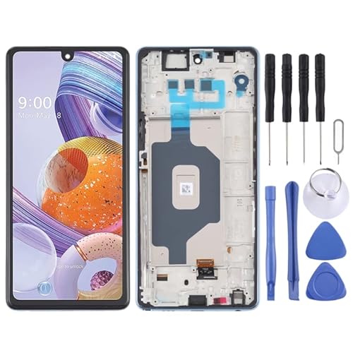 ZLALISA LCD-Bildschirm für LG Stylo 6 / K71 LMQ730TM LM-Q730TM LMQ730HA LM-Q730HA Digitizer Vollmontage mit Rahmen ZLALISA LCD-Bildschirm für LG Stylo 6 / K71 LMQ730TM LM-Q730TM LMQ730HA LM-Q730HA Digitizer Vollmontage mit Rahmen von ZLALISA