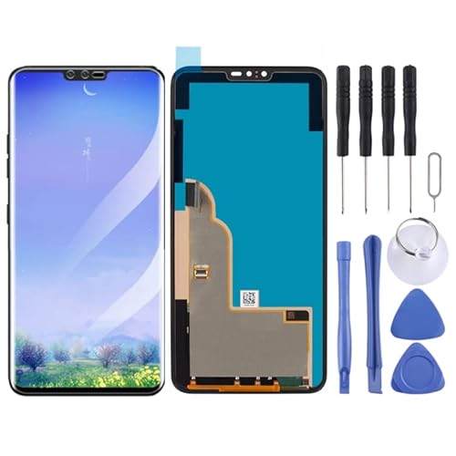 ZLALISA LCD -Bildschirm für LG V40 Thinq mit Digitalisierer Vollbaugruppe (schwarz) von ZLALISA