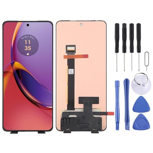 ZLALISA LCD-Bildschirm für Motorola Moto G84 5G AMOLED LCD Bildschirm mit Digitizer Vollmontage von ZLALISA