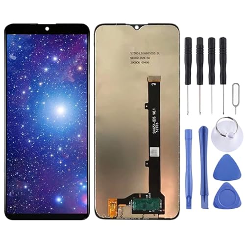 ZLALISA OEM LCD -Bildschirm für ZTE Blade A51 (2021) mit Digitalisierer Vollbaugruppe (schwarz) von ZLALISA