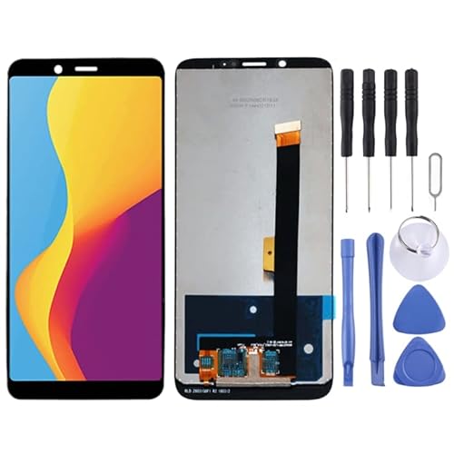 ZLALISA OEM LCD -Bildschirm für ZTE Nubia V18 NX612J mit Digitalisierer Vollbaugruppe (schwarz) von ZLALISA