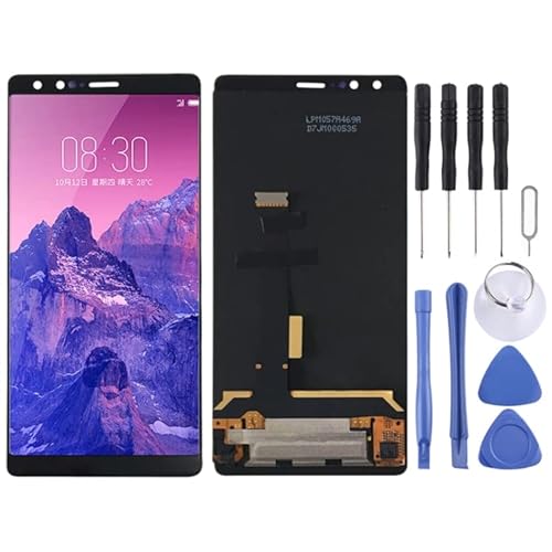ZLALISA OEM LCD -Bildschirm für ZTE Nubia Z17S / NX595J mit Digitalisierer Vollbaugruppe (schwarz) von ZLALISA