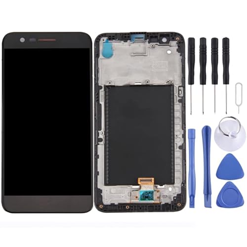 ZLALISA TFT LCD -Bildschirm für LG K10 2017 mit Digitalisierer Vollbaugruppe (schwarz) von ZLALISA