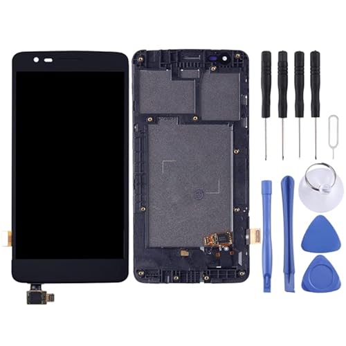 ZLALISA TFT LCD -Bildschirm für LG K8 2017 Dual SIM X240 X240H X240F X240K mit Digitalisierer Vollbaugruppe (schwarz) von ZLALISA