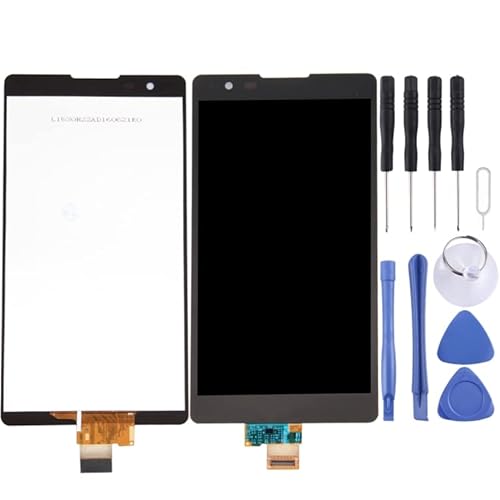 ZLALISA TFT LCD -Bildschirm für LG X Power / K220 mit Digitalisierer Vollbaugruppe (schwarz) von ZLALISA