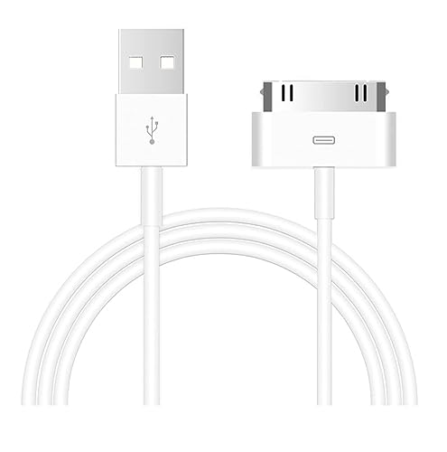 ZLONXUN USB Kabel/Ladekabel Originalqualität Kompatibel mit iPhone 4/4S, iPad 1 2 3, iPod Touch 4 3 2 2 1, iPod Classic 3 2 1 von ZLONXUN
