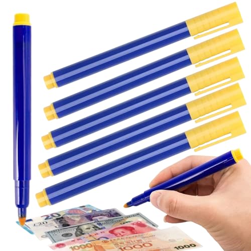 ZLXFT Money Checker Prüfstift,Geldscheinprüfer Stift,Falschgeldprüfstift,Banknotenprüfstift,Geldprüfstift,Geldscheinprüfer,Falschgeld Stift,Money Checker,Geldscheinprüfer,Stift Prüfer ZLXFT Money Checker Prüfstift,Geldscheinprüfer Stift,Falschgeldprüfstift,Banknotenprüfstift,Geldprüfstift,Geldscheinprüfer,Falschgeld Stift,Money Checker,Geldscheinprüfer,Stift Prüfer von ZLXFT