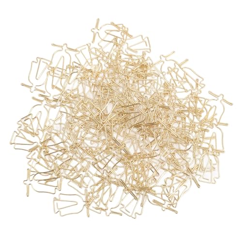 100 Pièces Trombones Bureau, Trombones Créatifs en Forme d'animaux, Trombone en Acier Inoxydable en Forme de Dessin Animé Mignon pour Documents, Marque Pages, Cartes, Photos (Tinter) von ZLXHDL