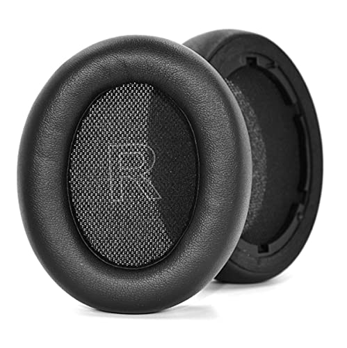 Ersatz-Ohrpolster für Anker Soundcore Life Q10 / Q10 BT Kopfhörer mit weicher Proteinhaut und Memory-Schwamm (schwarz) von ZLiT