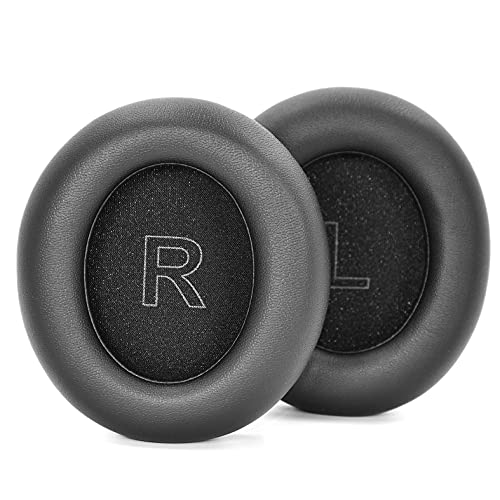 Ersatz-Ohrpolster für Anker Soundcore Life Q30 / Q35 BT Kopfhörer mit weicher Proteinhaut und Memory-Schwamm (schwarz) von ZLiT