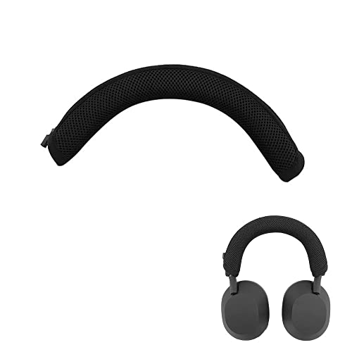Kopfband-Abdeckung, Ersatz-Kopfband-Polster, Schutzhülle für Sony WH-1000XM5 Kopfhörer (schwarz) von ZLiT