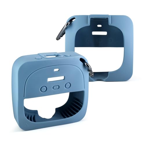 Silikon-Schutzhülle für Bose, Silikon, Reisetragetasche, Schutzhülle für Bose SoundLink Micro tragbare Lautsprecher (blau) von ZLiT