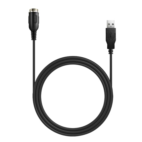 ZLiT Anschluss Din6 USB-Kabel-Anpassung passend für Thrustmaster TH8A Kabel Handreihe TSS Handbremssignalleitung (USB) von ZLiT