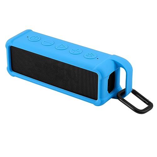 ZLiT Schutzhülle für Anker Soundcore 2 aus Silikon, tragbare Silikonhülle für Anker Soundcore 2 tragbare Lautsprecher (blau) von ZLiT