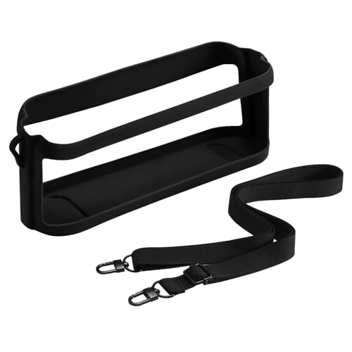 ZLiT Silikonhülle für Soundcore Motion x600 Lautsprecher, tragbare Silikonhülle für Soundcore Motion x600 Bluetooth-Lautsprecher (schwarz) von ZLiT
