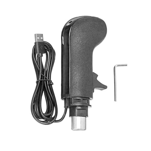 ZLiT USB-Schaltknauf, USB-Truck-Simulator-Schalthebel für ATS ETS2 Games PC Racing Shifter, Schaltknauf für Logitech G25 G27 G29H G920 G923 TH8A, PC Racing Shifter von ZLiT