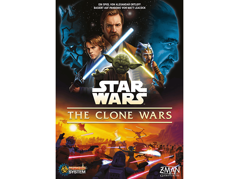ZMAN Star Wars: The Clone Wars Brettspiel Mehrfarbig von ZMAN