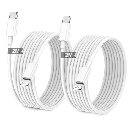 ZMHPJQ 2 m iPhone USB C Kabel Lightning [MFI Zertifikat] Schnelles Typ C Ladekabel Ladegerät Typ C Kabel Ladegerät für iPhone 14 13 12 Pro Max Mini/11/XS/X/8 Plus/2020 SE/iPad von ZMHPJQ