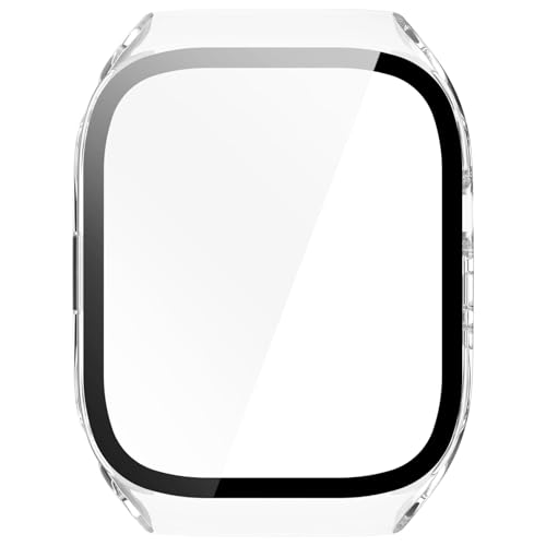 Smartwatch-Gehäuse, gehärtete Folie, geeignet für Uhr, integrierte Displayschutzfolie, stoßfest, Sleeve Guard Smartwatch-Gehäuse, gehärtete Folie, geeignet für Uhr, integrierte Displayschutzfolie, stoßfest, Sleeve Guard von ZMYING