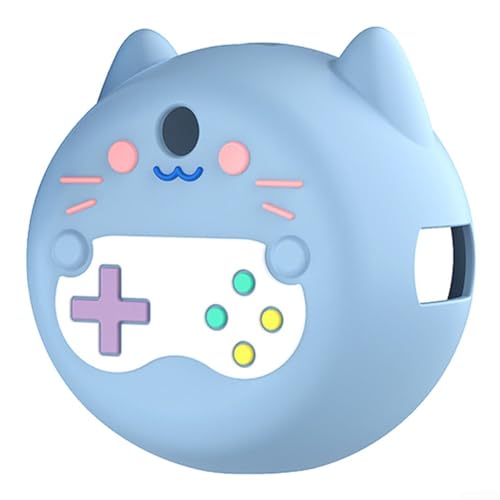 Stoßfeste Silikonhülle für Punirunes Virtual Pet bietet umfassenden Schutz (blau) von ZMdooreasy