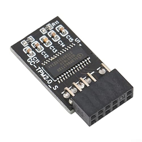 ZMdooreasy Für TPM 2.0 Sicherheitsmodul, 12-poliges Remote-Karten-Design, Standard-PC-Architektur, für 12-polige SPI TPM 2.0, für Motherboards ZMdooreasy Für TPM 2.0 Sicherheitsmodul, 12-poliges Remote-Karten-Design, Standard-PC-Architektur, für 12-polige SPI TPM 2.0, für Motherboards von ZMdooreasy