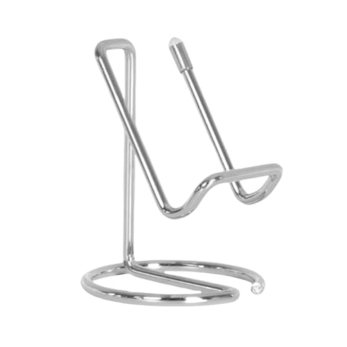 Visitenkartenhalter 2 Pcs Visitenkarte Display Halter Metall Desktop Visitenkarte Halter Name Karte Display Stand for Büro Desktop Für Büro(Silver) von ZNTIHZ