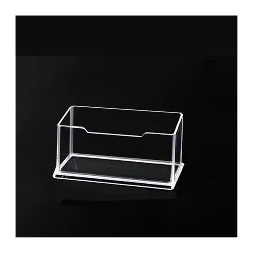 Visitenkartenhalter 3 Pcs 3 Tier Kunststoff Karte Halter Klar Business Stand Schreibtisch Display for Büro Für Büro(Clear-1 grid) von ZNTIHZ