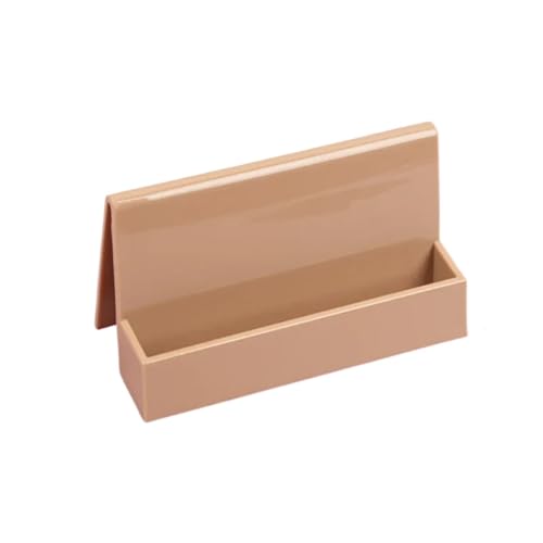 Visitenkartenhalter 4 Pcs Kreative Visitenkarte Halter Desktop Karte Lagerung Box Display Stand Business Ausstellung Rack Für Büro(Coffee) von ZNTIHZ