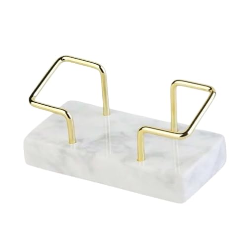 Visitenkartenhalter Eleganter Marmor-Visitenkartenhalter for den Schreibtisch, Namenskarten-Clip for Büro, Rezeption, Bürobedarf Für Büro Visitenkartenhalter Eleganter Marmor-Visitenkartenhalter for den Schreibtisch, Namenskarten-Clip for Büro, Rezeption, Bürobedarf Für Büro von ZNTIHZ