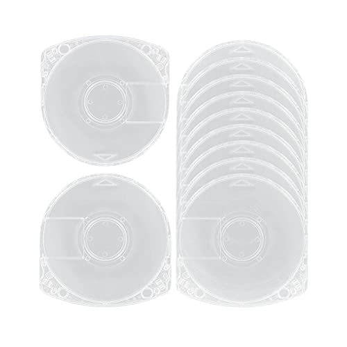 10 STÜCKE UMD-Hülle, transparente Spiel-Disc-Aufbewahrungshülle, kompatibel mit Sony PSP1000/2000/3000 Schutzhülle für Gaming-Discs von ZOANCC