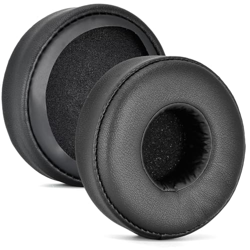 2PCS Memory Foam Ohrpolster Abdeckung Kissen Kompatibel für Sony WH-CH500/WH-CH510 CH500 CH510, Kopfhörer Ohrschutz Polsterung Headset weiches Leder Abdeckung Pads Reparatur Teile (schwarz) von ZOANCC