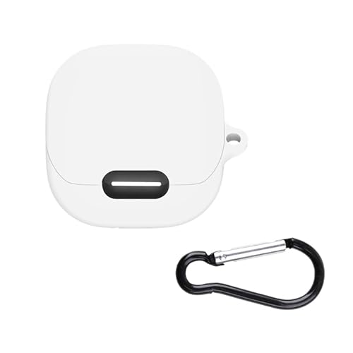 Silikon-Kopfhörertasche für Anker Soundcore Liberty 4 NC, Kopfhörer-Schutzhülle Earbuds Case Shell Halterung Kopfhörer Aufbewahrungsgehäuse Staubschutzhülle (nur Etui) (Blanco) von ZOANCC