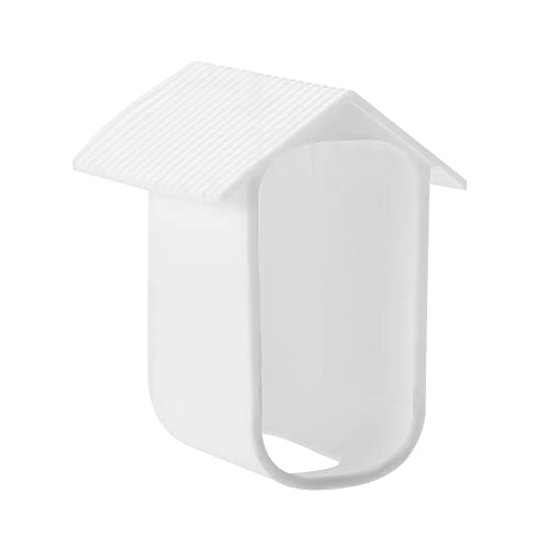 Silikon-Schutzhülle kompatibel mit EufyCam 2C, wasserdichte Schutzhülle für Außenkamera, UV-beständig, Tarnung, Heimsicherheitskamera-Schutzhülle (nur Hülle) (weiß) von ZOANCC