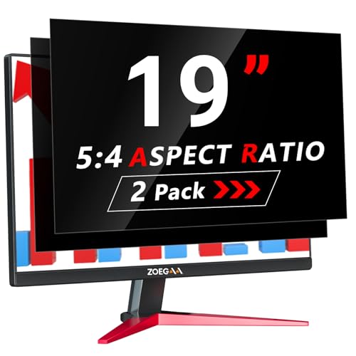 ZOEGAA 2 Stück Blickschutzfilter 19 Zoll Monitor 5:4 Entwickelt und Produziert Fabrik,Abnehmbar und Anti-Blaulicht Blickschutzfolie 19 Zoll Monitor für HP Dell Acer Asus Samsung Lenovo ZOEGAA 2 Stück Blickschutzfilter 19 Zoll Monitor 5:4 Entwickelt und Produziert Fabrik,Abnehmbar und Anti-Blaulicht Blickschutzfolie 19 Zoll Monitor für HP Dell Acer Asus Samsung Lenovo von ZOEGAA
