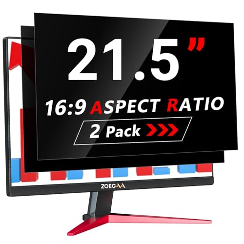 ZOEGAA 2 Stück Monitor Blickschutzfilter 21.5 Zoll 16:9 Entwickelt und Produziert Fabrik,Abnehmbar und Anti-Blaulicht Blickschutzfolie 21.5 Zoll Monitor für HP Dell Acer Asus Samsung Lenovo ZOEGAA 2 Stück Monitor Blickschutzfilter 21.5 Zoll 16:9 Entwickelt und Produziert Fabrik,Abnehmbar und Anti-Blaulicht Blickschutzfolie 21.5 Zoll Monitor für HP Dell Acer Asus Samsung Lenovo von ZOEGAA