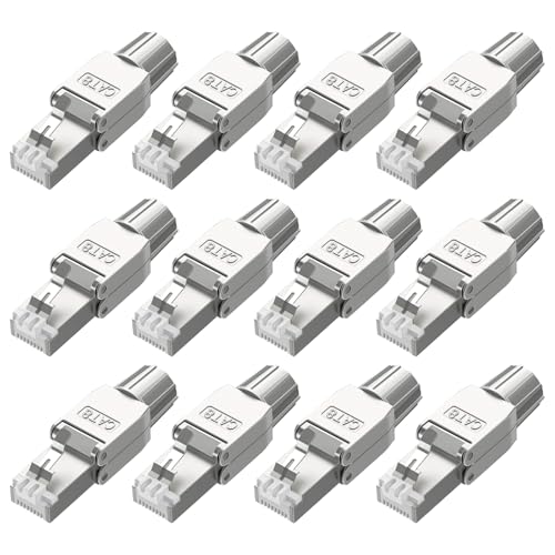 ZOERAX CAT 7 RJ45 Stecker (12, Cat8) von ZOERAX