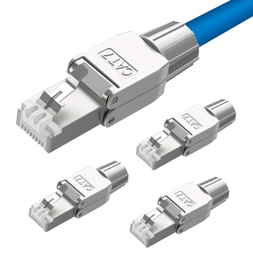 ZOERAX CAT 7 RJ45 Stecker (4, Cat7) von ZOERAX