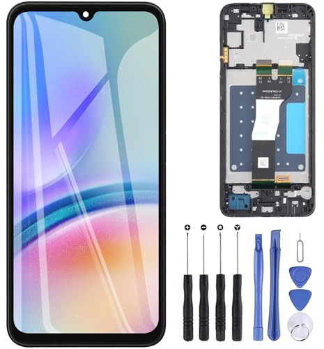 ZOETEC Bildschirm-Ersatz für Samsung Galaxy A05s SM-A057F A057M A057G 17 cm (6,7 Zoll) LCD-Bildschirm-Digitizer, komplette Montage mit Rahmen-Reparaturwerkzeugen von ZOETEC