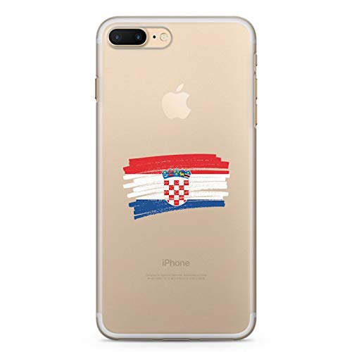 ZOKKO Schutzhülle für iPhone 8 Plus Plus Kroatien – Größe iPhone 8 Plus Plus von ZOKKO