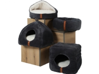 Zolux ZOLUX Cat bed PALOMA with a cover, 480x480x150 mm, gray color von ZOLUX