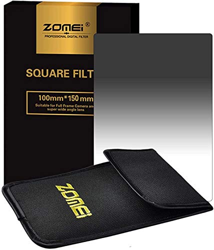 Zomei 100 x 150 mm Z-Pro Serie Filter ND16 Verlaufsfilter Graufilter Graufilter kompatibel Cokin DSLR-Kameras. von ZOMEI