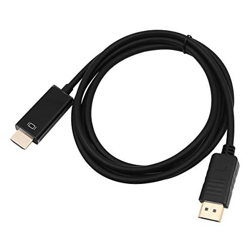 ZONADAH DisplayPort-zu-HDMI-Kabel 1,8 m 1080P FHD Full HD Displayport DP-zu-HDMI-Kabel PC zu HDMI-Monitor PC oder Laptop zu HD-Fernsehern 6Ft ZONADAH DisplayPort-zu-HDMI-Kabel 1,8 m 1080P FHD Full HD Displayport DP-zu-HDMI-Kabel PC zu HDMI-Monitor PC oder Laptop zu HD-Fernsehern 6Ft von ZONADAH