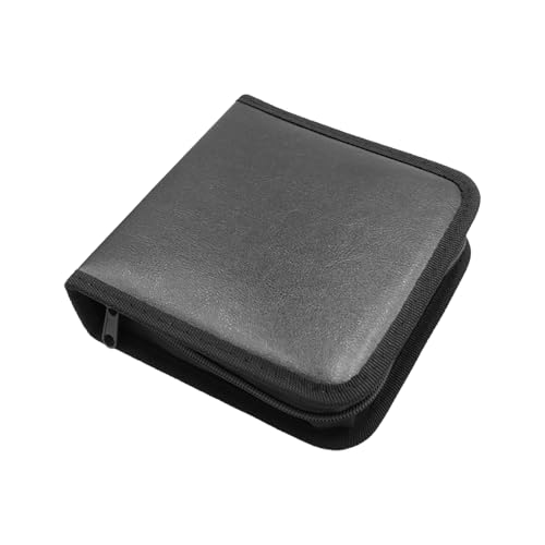 Zonadah Aufbewahrungskoffer 40 Disc -CD -Hülle Halter -Speicher -Organizer DVD Binder DVD tragbare PU -Leder -Brieftasche Hülle Hülle Großkapazität Reise VCD Speicherschutzhülle Zonadah Aufbewahrungskoffer 40 Disc -CD -Hülle Halter -Speicher -Organizer DVD Binder DVD tragbare PU -Leder -Brieftasche Hülle Hülle Großkapazität Reise VCD Speicherschutzhülle von ZONADAH